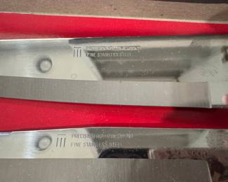 Vintage Maxam Precision Hollow Ground Knife Set