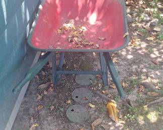 Poly Tray Garden Wheelbarrow