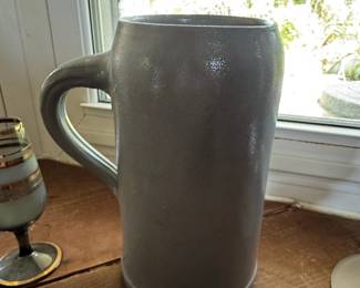 Schilz 1 Liter Salt-Glazed Stoneware Beer Stein