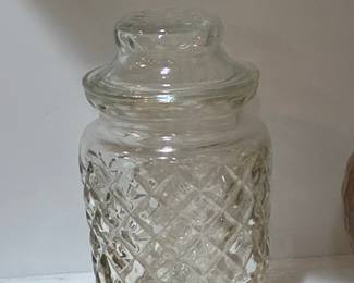 Vintage Planters Mr. Peanut Diamond Pattern Canister
