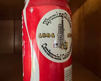 1984 Wyoming Oil & Gas Centennial Coca-Cola Can