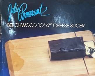Julie Pomerantz Beechwood Cheese Slicer