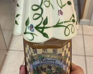 Home Interiors & Gifts Mulberry Candle Lamp