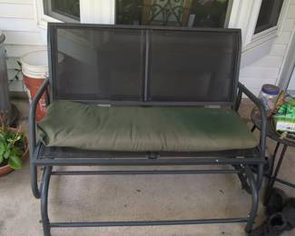 Outdoor Patio Glider Bench