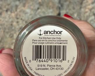 Anchor Hocking Glass Measuring Shot Glass