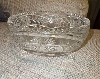 Anna Hutte Bleikristall Footed Crystal Bowl