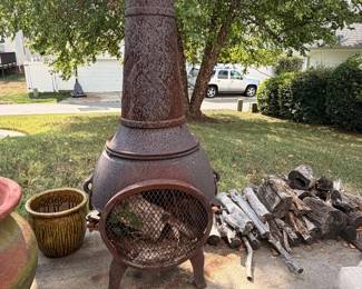 Metal Chimnea