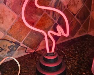 Neon Flamingo!