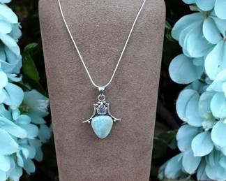 02 Blue Larimar Necklace
