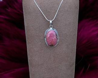 Pink Thulite Necklace