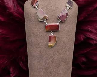 Statement Mookaite Necklace
