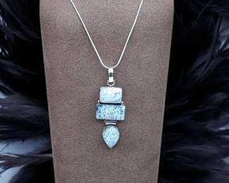 Dendritic Opal Necklace