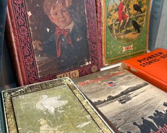 Vintage children’s books : https://rarefindestatesales.hibid.com/catalog/772925/collectors-dream-vintage--antique-and-holiday-treasures