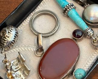 Ralph Lauren, turquoise, silver women’s jewelry : https://rarefindestatesales.hibid.com/catalog/772925/collectors-dream-vintage--antique-and-holiday-treasures