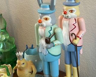 Bunny nutcrackers - https://rarefindestatesales.hibid.com/catalog/772925/collectors-dream-vintage--antique-and-holiday-treasures