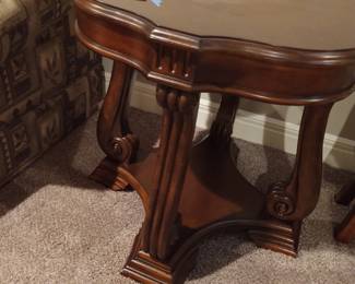 Wooden side table
