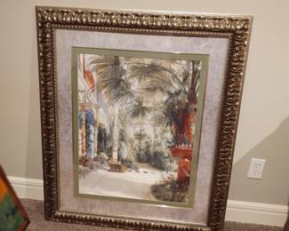 Large tropical art