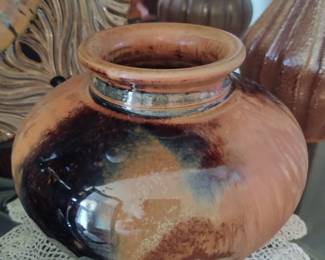 Local artist pottery signed