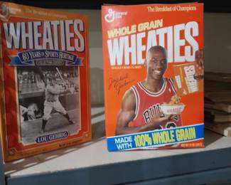 Wheaties boxes