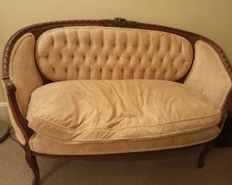 Vintage love seat