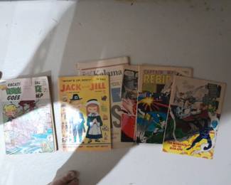 a few comics