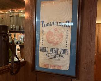 Four bag framed