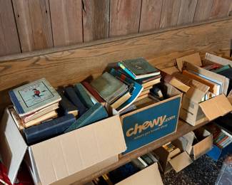 plenty of vintage books