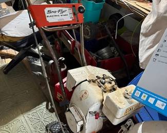 snowblower, unknown working condition