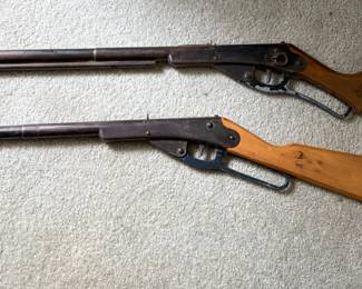 Daisy Red Rider and unlabeled BB guns
