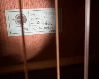 Guitar label