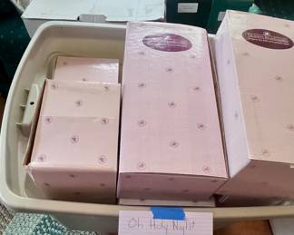 Collectible Porcelain Nativity