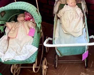 Bye Lo babies vintage doll prams/ buggy