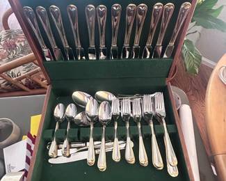 k Silver Plated Flatware