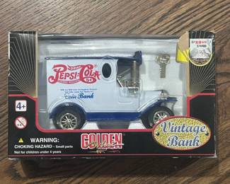c Pepsi Golden Wheel Bank