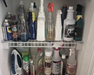 y cleaning supplies