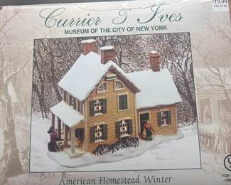 z Currier and Ives Holiday