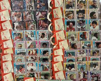 Topps NFL Christmas rack packs:  1978, 1979 and 1985