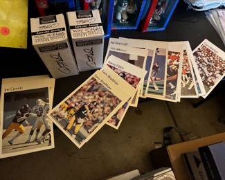 1981 Marketcom NFL oversized cards (same photos that were posters back in the day)