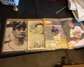 8x10 MLB autos