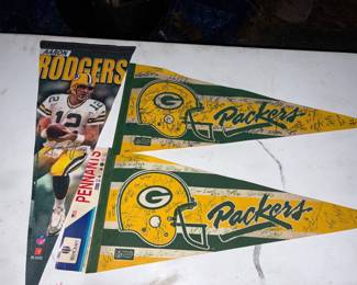 These pennants are for sale separately