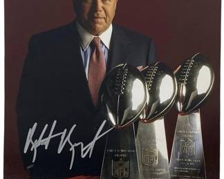 Robert Kraft Signed Patriots Photo w/ COA
