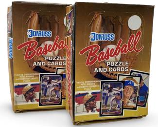 2pc 1987 Donruss Baseball Wax Boxes