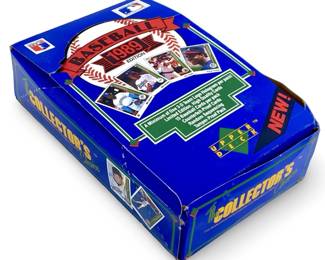 1989 Upper Deck Collector’s Choice Pack Box