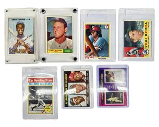Vintage Baseball Hall of Fame Card Collection