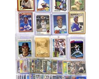 Large Vintage and Modern Baseball Card Assortment