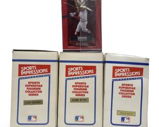 (4pc) Sports Impressions Limited Edition Figures