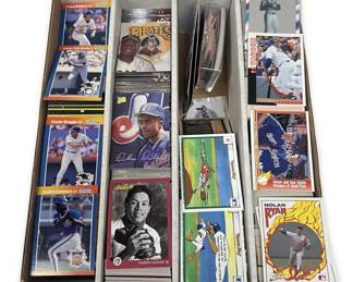Large Box of Assorted Vintage Baseball Cards