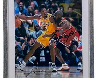 Michael Jordan & Kobe Bryant Signed Photo w/ COA