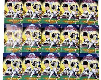 25pc 1991 Nolan Ryan Baseball Superstars Comics
