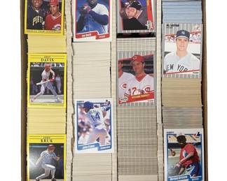 Large Assorted Box of 80’s/90’s Fleer Baseball
